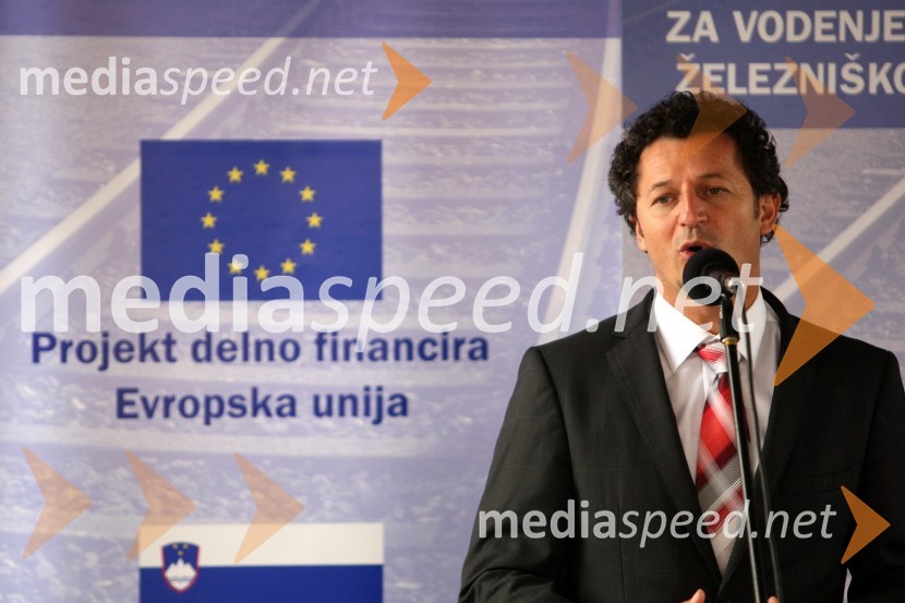 Patrick Vlačič, minister za prometOdprtje daljinskega in avtomatskega železniškega prometa iz centra vodenja prometa