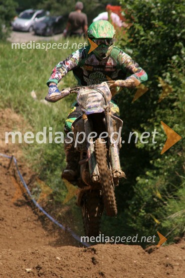 Dennis Verbruggen (Belgija)MOTOKROS, svetovno prvenstvo MX3 in evropsko prvenstvo do 125 ccm