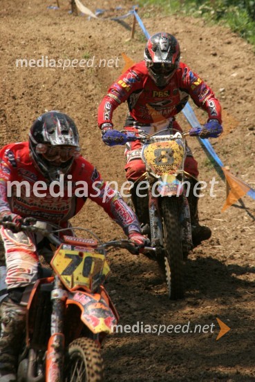 Sašo Kragelj (Slovenija)MOTOKROS, svetovno prvenstvo MX3 in evropsko prvenstvo do 125 ccm