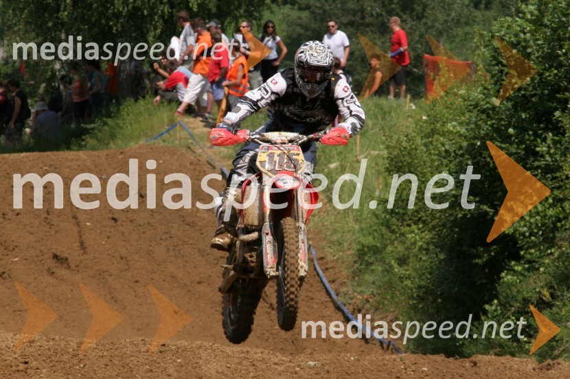 Marc Ristori (Švica)MOTOKROS, svetovno prvenstvo MX3 in evropsko prvenstvo do 125 ccm