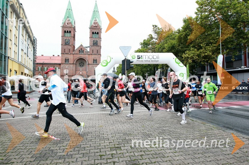 1. Eko maraton Maribor, tekaški maraton, tekači