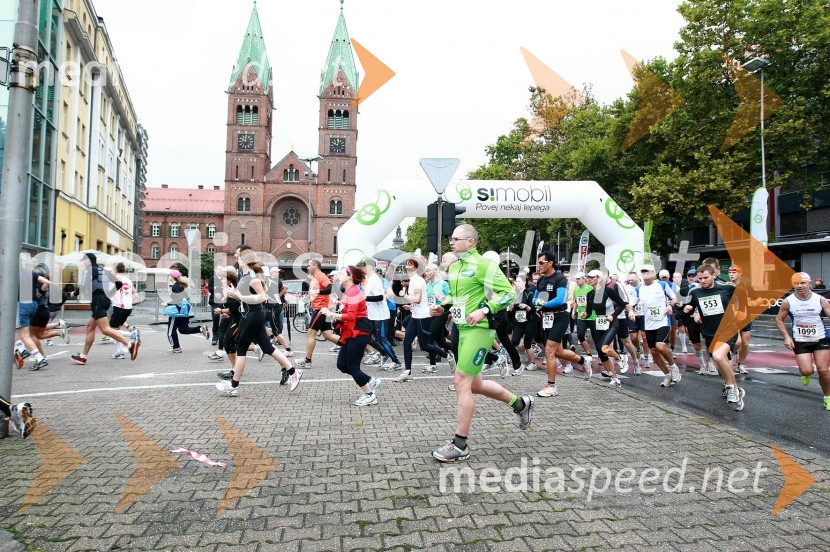 1. Eko maraton Maribor, tekaški maraton, tekači
