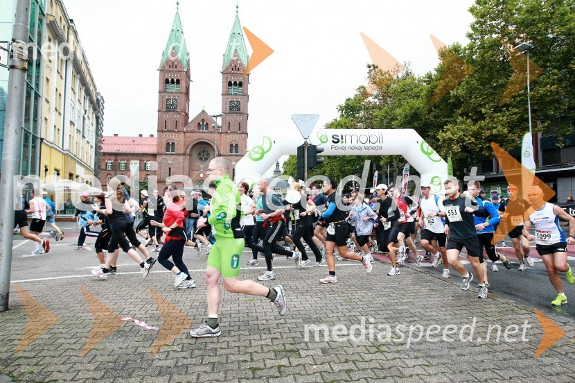 1. Eko maraton Maribor, tekaški maraton, tekači