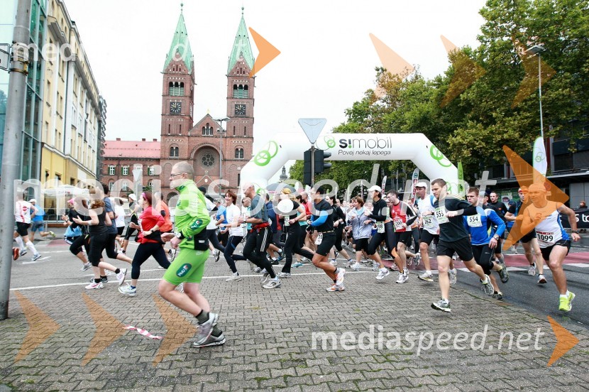 1. Eko maraton Maribor, tekaški maraton, tekači