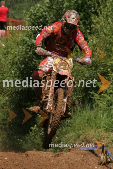 Sašo Kragelj (Slovenija)MOTOKROS, svetovno prvenstvo MX3 in evropsko prvenstvo do 125 ccm