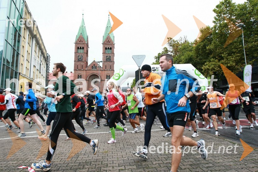 1. Eko maraton Maribor, tekaški maraton, tekači