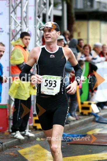 Leon Trajber, maratonec (593)1. Eko maraton Maribor, tekaški maraton, tekači