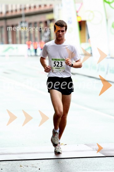 Žan Koroša, maratonec (523)1. Eko maraton Maribor, tekaški maraton, tekači