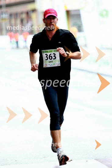 Jurij Lovše, maratonec (363)1. Eko maraton Maribor, tekaški maraton, tekači