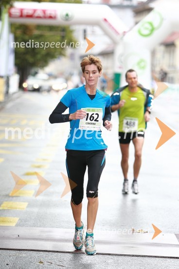 Lidija Cerkovnik, maratonka (162)1. Eko maraton Maribor, tekaški maraton, tekači