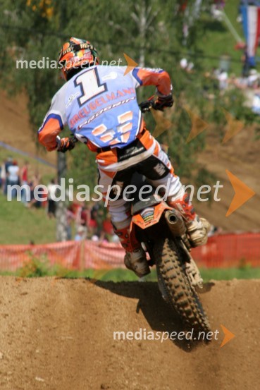 Sven Breugelmans (Belgija)MOTOKROS, svetovno prvenstvo MX3 in evropsko prvenstvo do 125 ccm