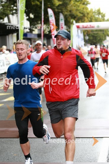 1. Eko maraton Maribor, tekaški maraton, tekači