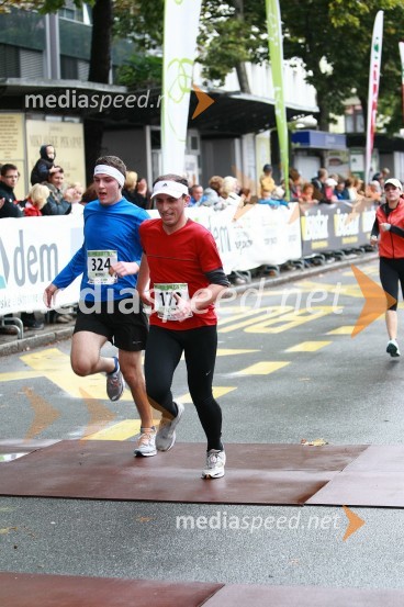Boštjan Rudolf, maratonec (324) in ...
1. Eko maraton Maribor, tekaški maraton, tekači
