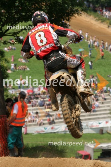 Sašo Kragelj (Slovenija)MOTOKROS, svetovno prvenstvo MX3 in evropsko prvenstvo do 125 ccm