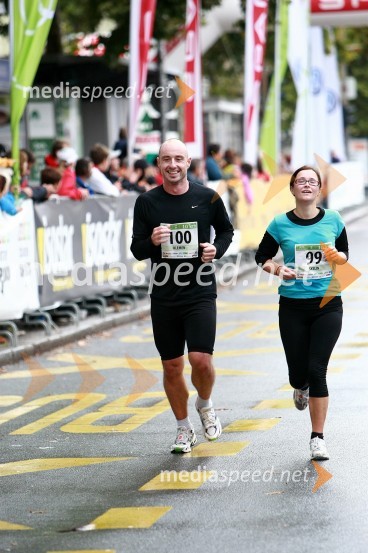 Mitja Klemen, maratonec (100) in Maša Skelin, maratonka (99) 

1. Eko maraton Maribor, tekaški maraton, tekači