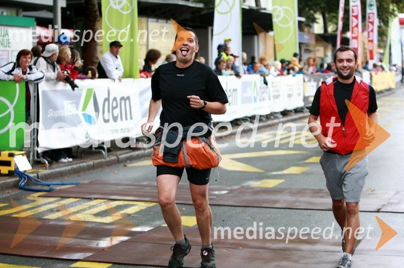 1. Eko maraton Maribor, tekaški maraton, tekači