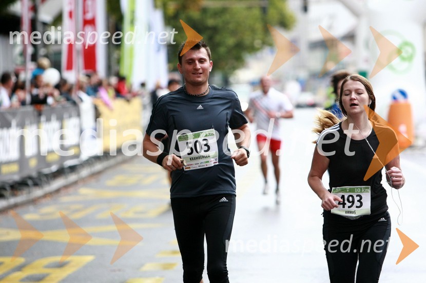Sandi Kramberger, maratonec (503) in  Mateja Arnuš, maratonka (493)

1. Eko maraton Maribor, tekaški maraton, tekači
