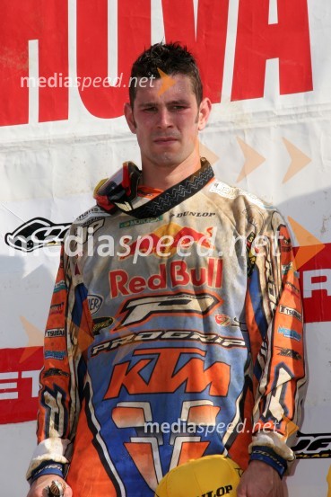 Sven Breuglemans (Belgija), drugouvrščeni v razredu MX3MOTOKROS, svetovno prvenstvo MX3 in evropsko prvenstvo do 125 ccm