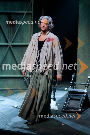 Domen Valič, igralecRomeo in Julija, premiera v MGL in podelitev 23. Dnevnikove nagrade