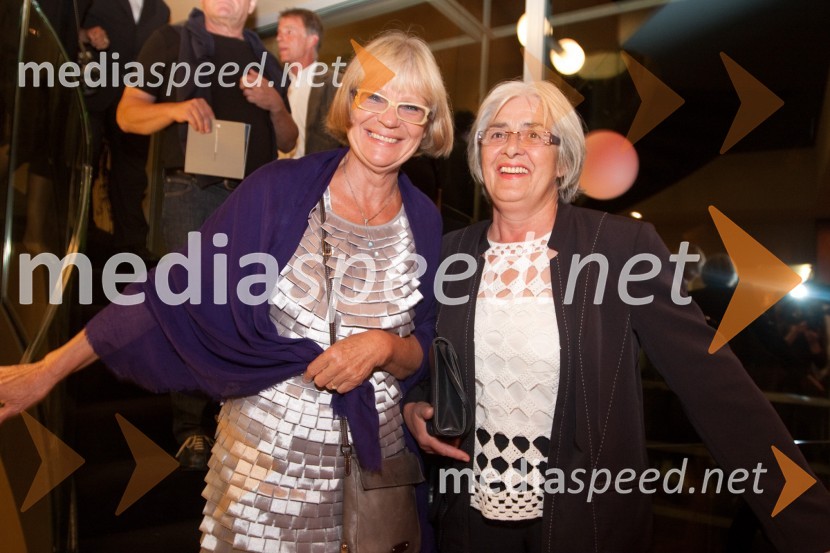 Nataša Kelhar, kulturna menedžerka in Majda PoličRomeo in Julija, premiera v MGL in podelitev 23. Dnevnikove nagrade