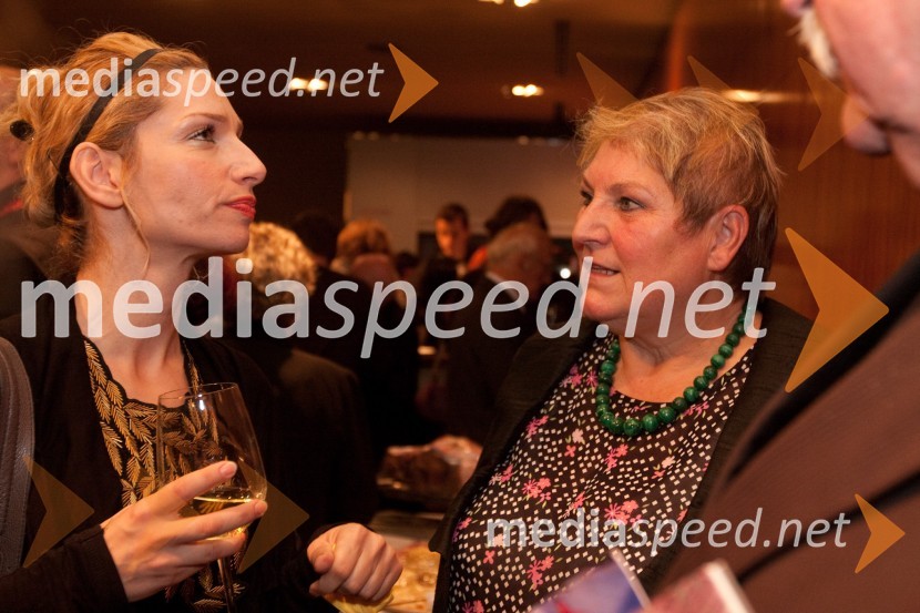 Jelena Proković in Branka Gombač, mama glasbenika Boštjana GombačaRomeo in Julija, premiera v MGL in podelitev 23. Dnevnikove nagrade