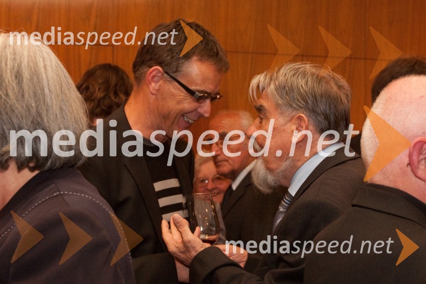 Igor Samobor, igralec in Ciril Zlobec, literatRomeo in Julija, premiera v MGL in podelitev 23. Dnevnikove nagrade