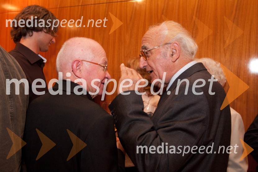 Aleš Žemva, kardiolog in Vasja Predan, teatrologRomeo in Julija, premiera v MGL in podelitev 23. Dnevnikove nagrade