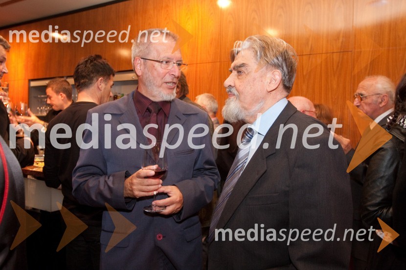 Aleš Jan, nekdanji predsednik upravnega odbora Prešernovega sklada in redni profesor za področje radijske igre in režije in Ciril Zlobec, literatRomeo in Julija, premiera v MGL in podelitev 23. Dnevnikove nagrade