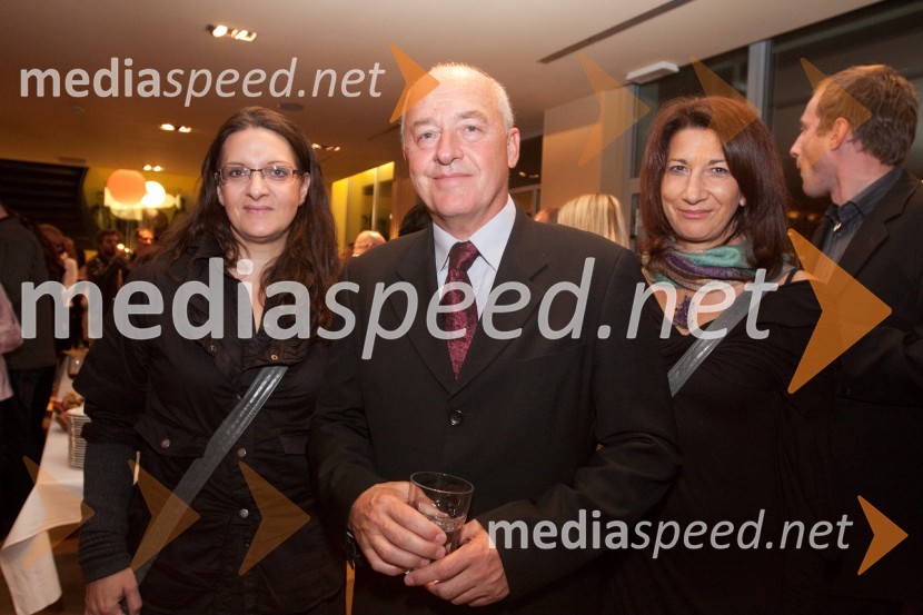 Tatjana Ažman, dramaturginja v SNG opera in balet, BIne Matoh, igralec in Nataša Jelič, novinarka, prevajalkaRomeo in Julija, premiera v MGL in podelitev 23. Dnevnikove nagrade