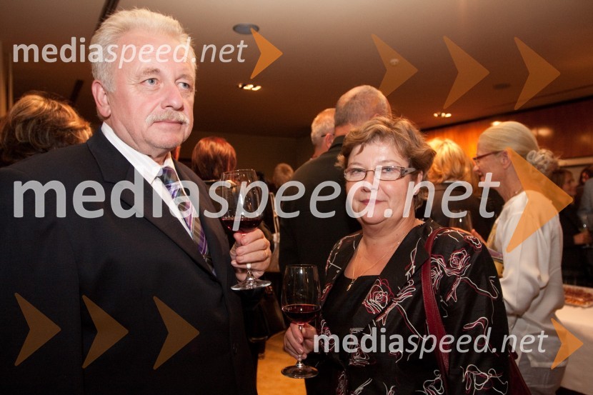 Janez in Ivica Zupančič, starša igralke Jane ZupančičRomeo in Julija, premiera v MGL in podelitev 23. Dnevnikove nagrade