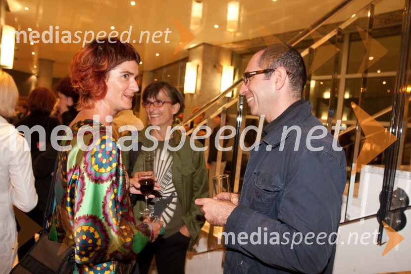 Vadim Fiškin in Uršula TeržanObisk stare gospe, premiera SNG Nova Gorica