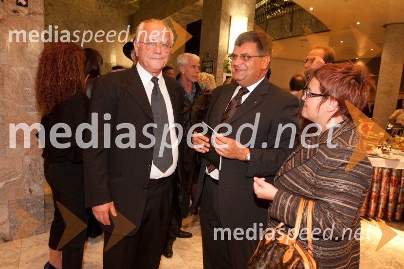 Bine Matoh, igralec in ...Obisk stare gospe, premiera SNG Nova Gorica