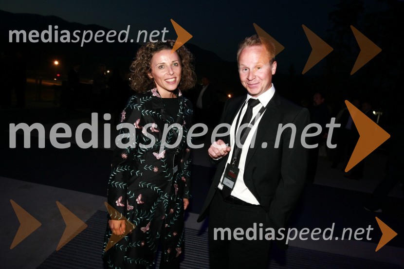 Simona Podlipny, marketing Porsche Slovenija d.o.o. in Peter Brajnik, Porsche Slovenija d.o.o.Porsche Slovenija, Poslovni poligon