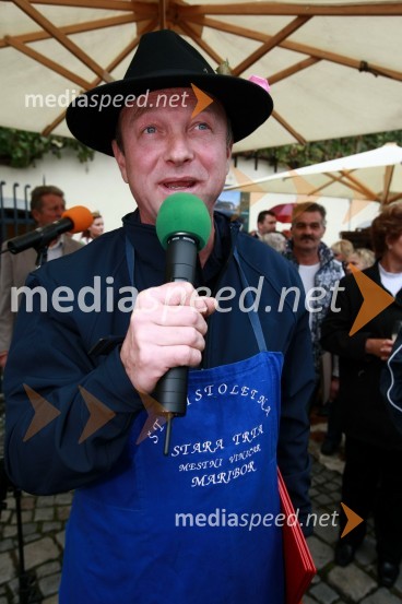 Stanislav Kocutar, novi mestni viničarTrgatev Stare trte v Mariboru