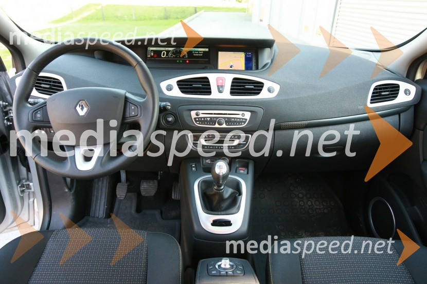 Renault Scenic DCI, notranjostRenault Scenic DCI