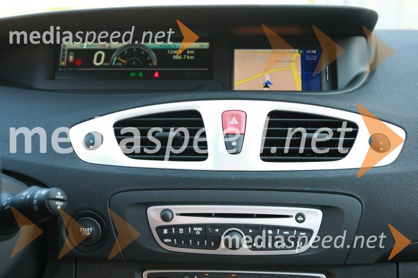 Renault Scenic DCI, notranjostRenault Scenic DCI