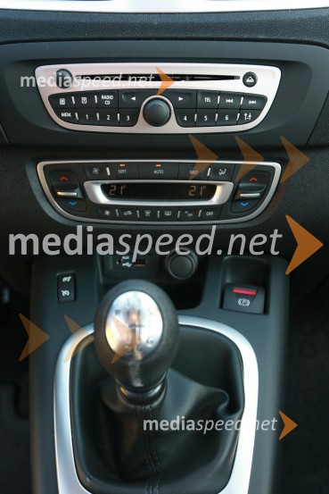 Renault Scenic DCI, notranjostRenault Scenic DCI