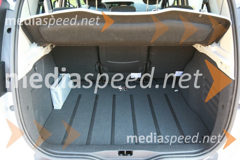 Renault Scenic DCI, prtljažnikRenault Scenic DCI