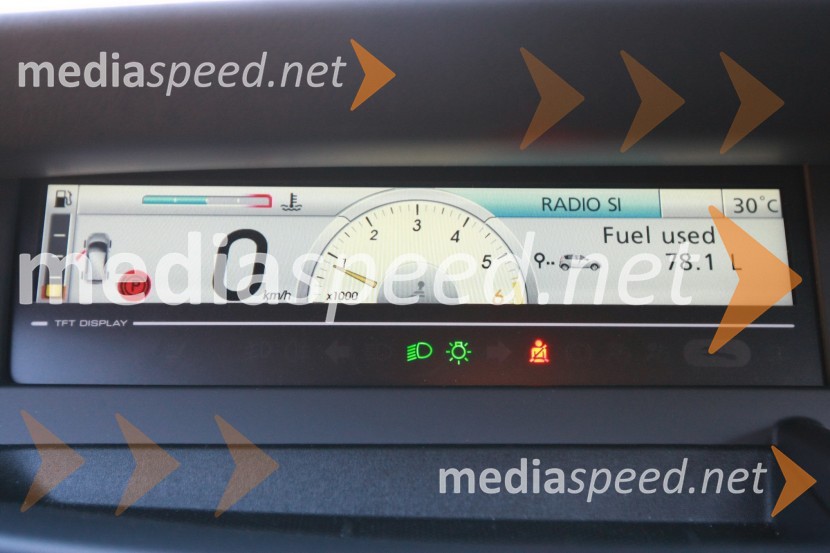 Renault Scenic DCI, notranjostRenault Scenic DCI