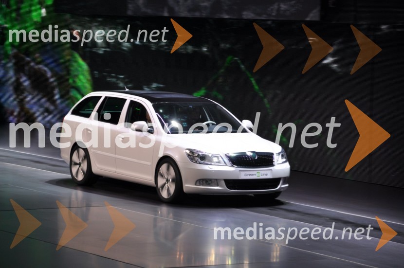 Škoda Octavia Green E Line - prvi Škodin električni konceptŠkoda Octavia Green E Line