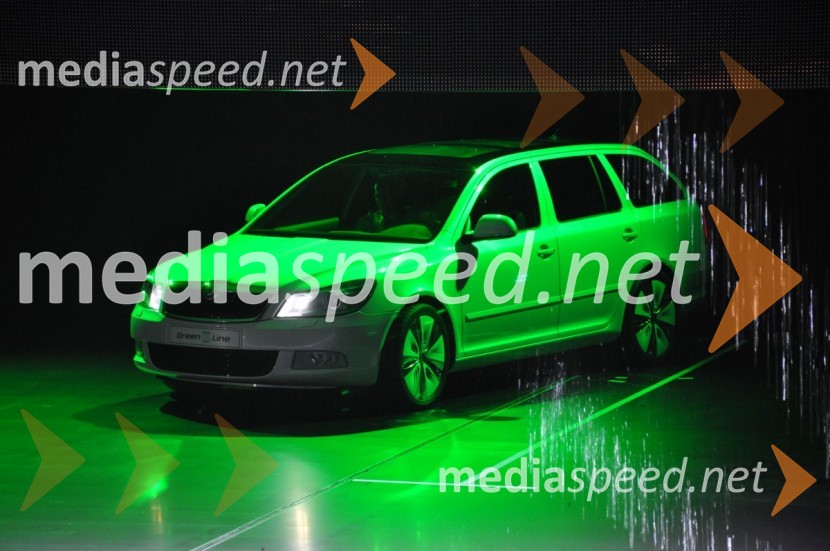 Škoda Octavia Green E Line - prvi Škodin električni konceptŠkoda Octavia Green E Line