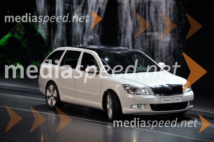 Škoda Octavia Green E Line - prvi Škodin električni konceptŠkoda Octavia Green E Line