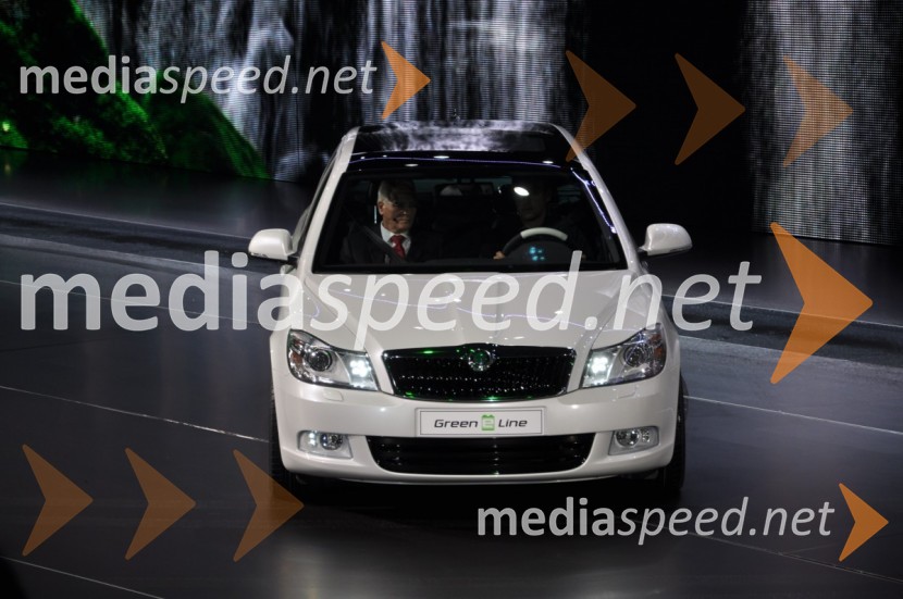 Škoda Octavia Green E Line - prvi Škodin električni konceptŠkoda Octavia Green E Line