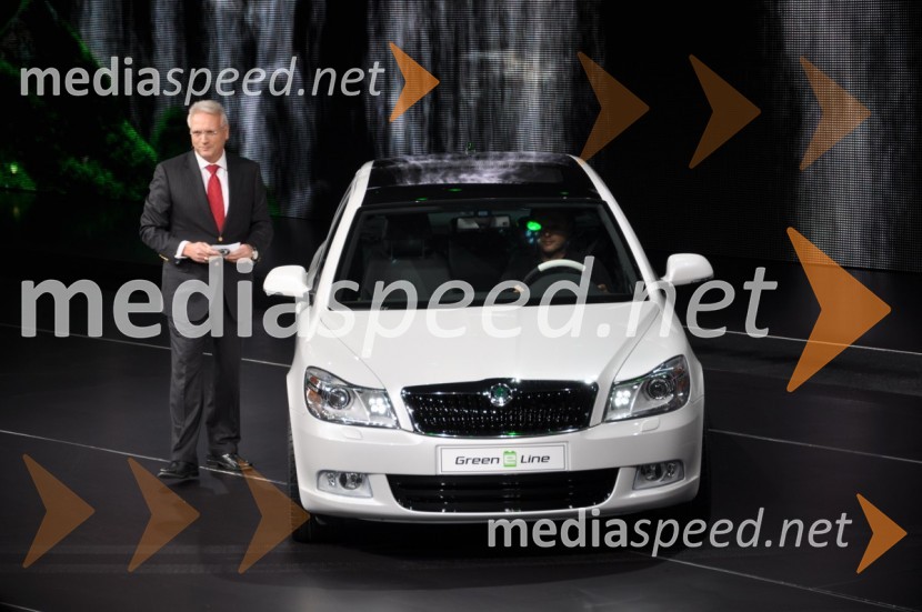 Škoda Octavia Green E Line - prvi Škodin električni konceptŠkoda Octavia Green E Line