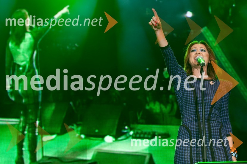 Nina Badrić, pevkaPink Si Sloveniji, koncert ob začetku delovanja v Sloveniji