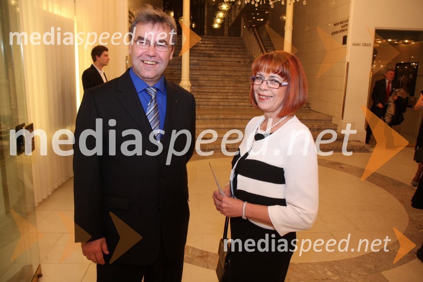 Mag. Zdravko Luketič, predsednik MO NSi Maribor in ...La boheme, premiera opere SNG Maribor