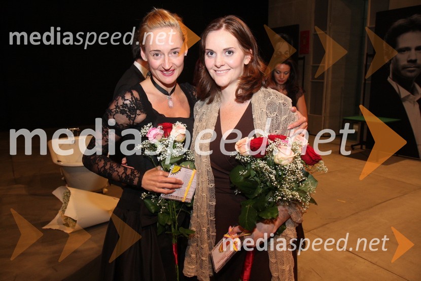 Valentina Turcu, balerina in Jessica Muirhead, operna pevkaLa boheme, premiera opere SNG Maribor