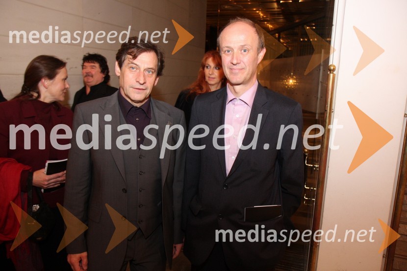 Teodor Lorenčič, kandidat za župana Mestne občine Maribor in Peter Tomaž Dobrila, Ministrstvo za kulturoLa boheme, premiera opere SNG Maribor