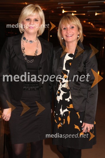 Darja Čižek, marketing SNG Maribor in Anja Janžekovič, marketing SNG MariborLa boheme, premiera opere SNG Maribor