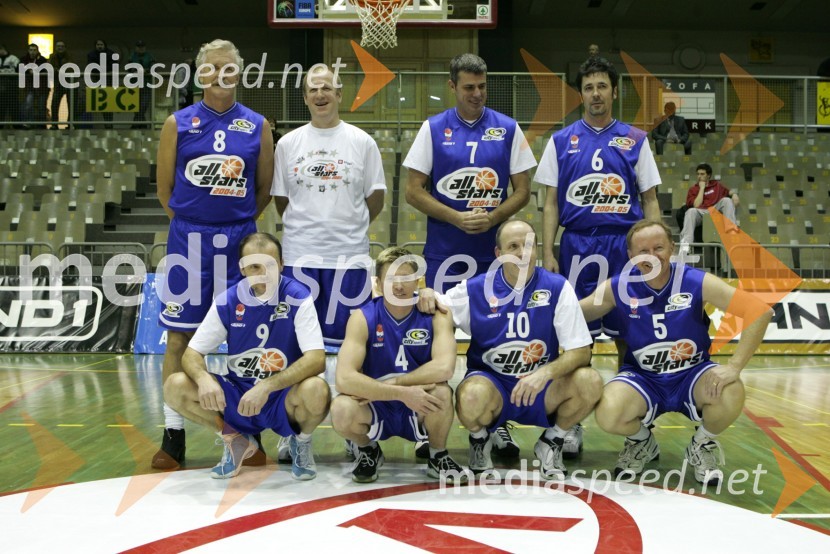 Ekipa ljubljanskih zvezdnikovAllstars Maribor